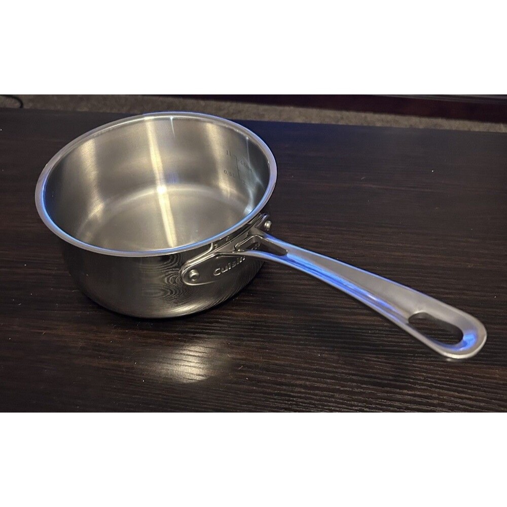Cuisinart 1.5 Qt Stainless Steel Saucepan Pot 41915-16 Induction Ready No Lid